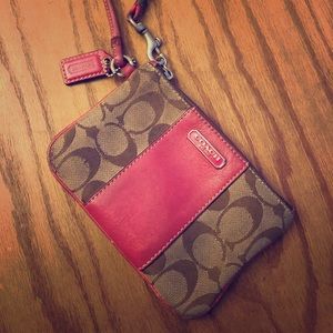 Coach wristlet